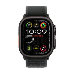 Apple Watch Ultra 2 GPS + Cellular 49mm Black Titanium Case with Black Trail Loop - M/L MX4V3EL/A hind ja info | Nutikellad (smartwatch) | kaup24.ee