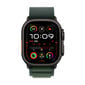 Apple Watch Ultra 2 GPS + Cellular 49mm Black Titanium Case with Dark Green Alpine Loop - Medium MX4R3UL/A цена и информация | Nutikellad (smartwatch) | kaup24.ee