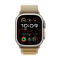 Apple Watch Ultra 2 GPS + Cellular 49mm Natural Titanium Case with Tan Alpine Loop - Medium MX4F3UL/A цена и информация | Nutikellad (smartwatch) | kaup24.ee