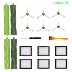 Varuosad, mis sobivad iRobot Roomba E I J seeria E5 E6 i7 i6 i1 i2 i3 i3+ i4 i8 j7 kummist küljeharja filtri tolmukottidega hind ja info | Tolmuimejate lisatarvikud | kaup24.ee