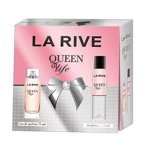 Komplekt La Rive Queen Of Life: EDP naistele 75 ml + deodorant 150 ml цена и информация | Naiste parfüümid | kaup24.ee