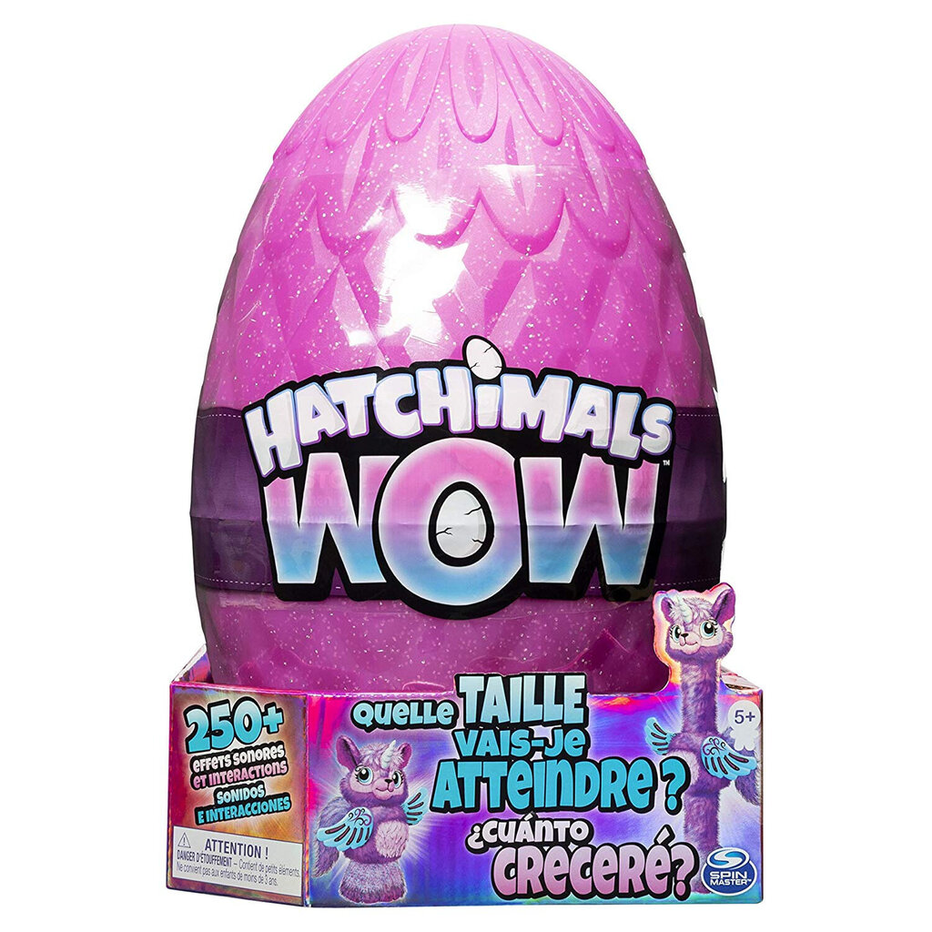 Interaktiivne muna koos loomaga Hatchimals Hatchi WOW цена и информация | Tüdrukute mänguasjad | kaup24.ee