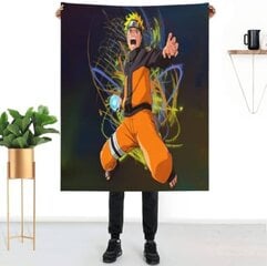 Just Funky Anime Naruto Motiiviga Fliisist Tekk Must 100 X 120 Cm hind ja info | Voodikatted, pleedid | kaup24.ee