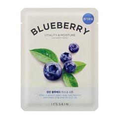 Niisutav lehtmask It's Skin Blueberry 20 ml цена и информация | Маски для лица, патчи для глаз | kaup24.ee