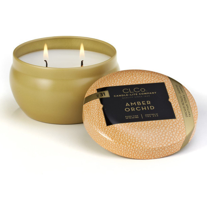 Lõhnaküünal Candle-Lite Amber Orchid, 177 g цена и информация | Küünlad, küünlajalad | kaup24.ee