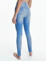 Naiste teksad Calvin Klein HIGH RISE SKINNY JEANS, sinine hind ja info | Naiste teksad | kaup24.ee