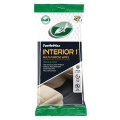 Universaalsed niisked salvrätikud Turtle Wax Interior 1, 24 tk. hind ja info | Autokeemia | kaup24.ee