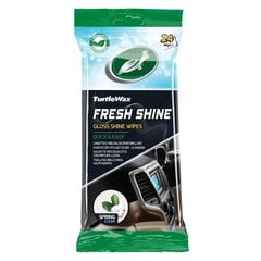 Niisked salvrätikud autosalongi jaoks Turtle Wax Fresh Shine, 24 tk. hind ja info | Autokeemia | kaup24.ee