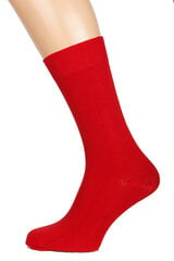 TAUNO punased sokid Red цена и информация | Мужские носки | kaup24.ee