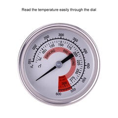 Roostevabast terasest 75 ℃-300 ℃ BBQ Grill suitsutusseadme termomeetri temperatuurimõõturi testeri monitor hind ja info | Ilmajaamad, termomeetrid | kaup24.ee