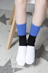 Детские хлопчатобумажные носки цветов флага Эстонии цена и информация | Носки, колготки для девочек | kaup24.ee