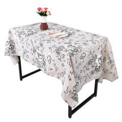 Retro lilleprint Lill Vintage Table Runner laudlina söögilaua kate Avaleht 140 x 200 cm hind ja info | Laudlinad, lauamatid, servjetid | kaup24.ee