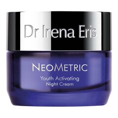 Noorendav öökreem Dr Irena Eris Neometric Youth Activating Night Cream 50 ml цена и информация | Кремы для лица | kaup24.ee