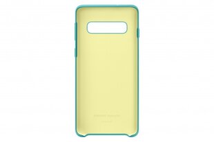 EF-PG973TGE Samsung Silicone Cover Green for G973 Galaxy S10 hind ja info | Telefoni kaaned, ümbrised | kaup24.ee