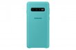 EF-PG973TGE Samsung Silicone Cover Green for G973 Galaxy S10 цена и информация | Telefoni kaaned, ümbrised | kaup24.ee