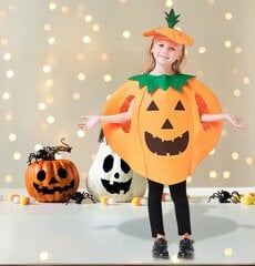 Halloween kõrvitsakostüümi müts 3-10 aastat vana hind ja info | Karnevali kostüümid | kaup24.ee