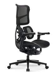 Kontoritool YUMISU 1010 ERGO BLACK, must, ergonoomiline, reguleeritav hind ja info | Kontoritoolid | kaup24.ee