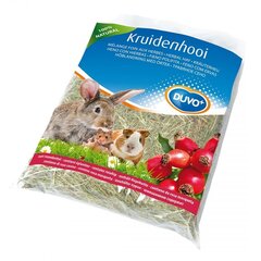 Duvo+ Hein kibuvitsamarjadega 500 g hind ja info | Põhk ja hein väikeloomadele | kaup24.ee