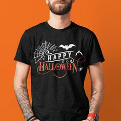 T-särk "Happy Halloween", Valge hind ja info | Peokaunistused | kaup24.ee