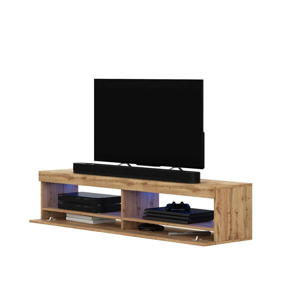 TV laud Selsey Dean LED 100 cm, pruun hind ja info | TV alused | kaup24.ee