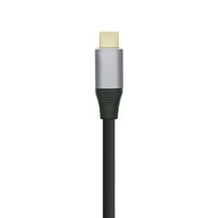 USB C -HDMI Kaabel Aisens A109-0393 Must 1,8 m 4K Ultra HD hind ja info | Kaablid ja juhtmed | kaup24.ee