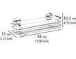 Turbo-Loc® roostevabast terasest maksiriiul hind ja info | Vannitoa sisustuselemendid ja aksessuaarid | kaup24.ee