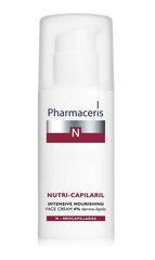 Toitev näokreem Pharmaceris N Nutri Capilaril, 50 ml hind ja info | Näokreemid | kaup24.ee