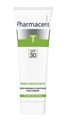 Увлажняющий крем для лица Pharmaceris T Sebomatt-Moistatic SPF30 50 мл цена и информация | Кремы для лица | kaup24.ee