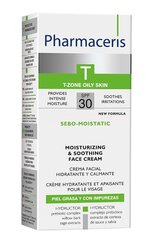 Увлажняющий крем для лица Pharmaceris T Sebomatt-Moistatic SPF30 50 мл цена и информация | Кремы для лица | kaup24.ee