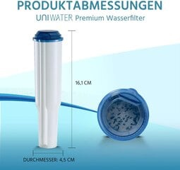 UNIWATER Veefilter JURA, 4 tk. hind ja info | Kohvimasinate lisatarvikud | kaup24.ee