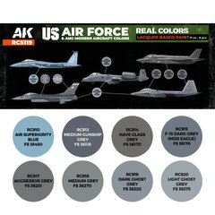 AK-Interactive - RCS119 - US Air Force & ANG Modern Aircraft Color, komplekt hind ja info | Kunstitarbed, voolimise tarvikud | kaup24.ee