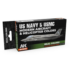 AK-Interactive – RCS116 – US Navy & USMC Modern Aircrafts and Helicopters, komplekt hind ja info | Kunstitarbed, voolimise tarvikud | kaup24.ee