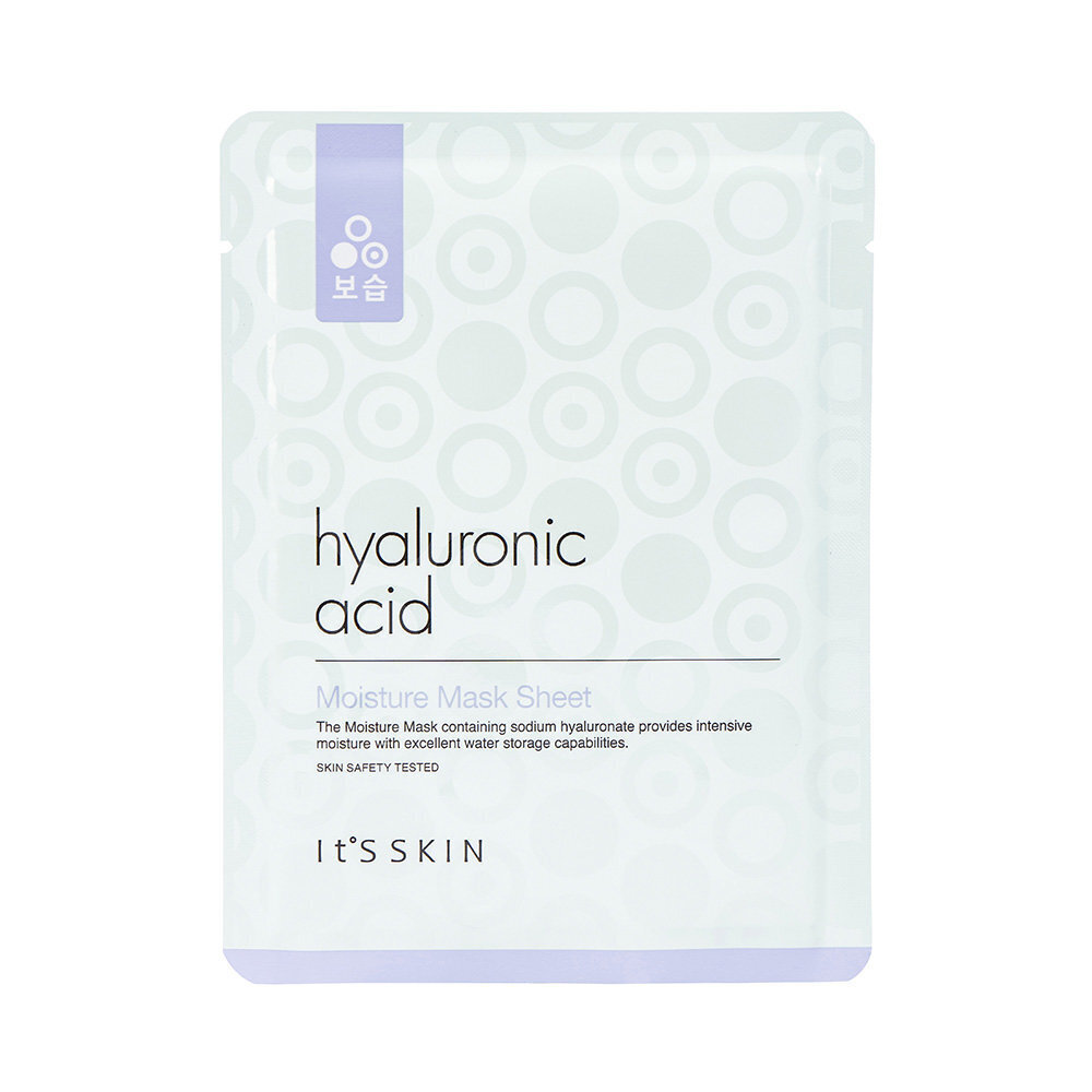 Siluv kangasmask Its's Skin Hyaluronic Acid 17 g цена и информация | Näomaskid, silmamaskid | kaup24.ee