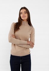 Naiste Golf Viscose Basic Beige Volcano S-Juli цена и информация | Женские толстовки | kaup24.ee