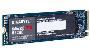 Gigabyte GP-GSM2NE3512GNTD hind ja info | Sisemised kõvakettad (HDD, SSD, Hybrid) | kaup24.ee