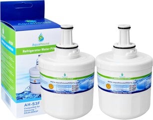 AquaHouse AH-S3F veefilter Samsungi külmikule, 2 tk. hind ja info | Kodumasinate lisatarvikud | kaup24.ee