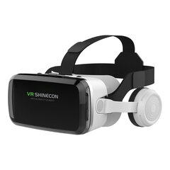 G04BS kõrvaklappide versioon Nutitelefon Cinema 3D prillid Virtual Reality Silmalääts Kantav Mängukiiver VR PrillidG04BS hind ja info | Virtuaalreaalsuse prillid | kaup24.ee