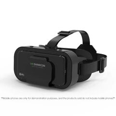 G05A/G05PRO nutitelefon Kino 3D prillid Virtual Reality Silmalääts Kantav mängukiiver VR Glassesg05pro-must hind ja info | Virtuaalreaalsuse prillid | kaup24.ee