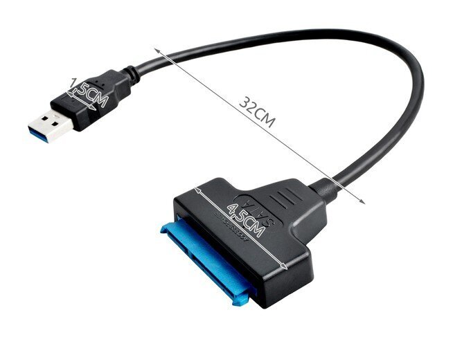 USB-adapter sata 3.0, Izoxis M-8802 hind ja info | USB jagajad, adapterid | kaup24.ee