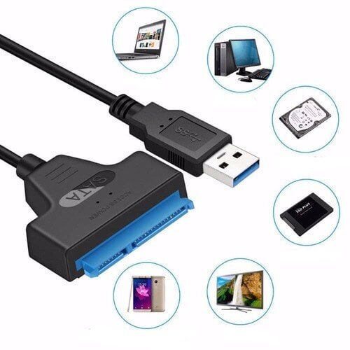 USB-adapter sata 3.0, Izoxis M-8802 hind ja info | USB jagajad, adapterid | kaup24.ee