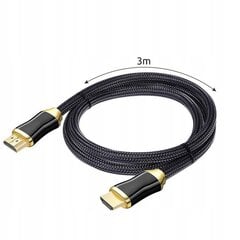 Hdmi kaabel, Izoxis M-19922 8K 3m hind ja info | USB jagajad, adapterid | kaup24.ee