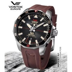 Vostok Europe Rocket N1 NH35A-225A709SIL NH35A-225A709SIL hind ja info | Meeste käekellad | kaup24.ee