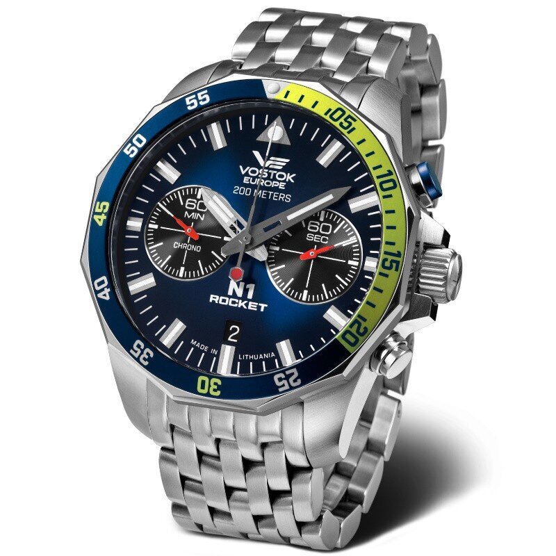 Vostok Europe Rocket N1 6S21-225A708Br 6S21-225A708Br цена и информация | Meeste käekellad | kaup24.ee