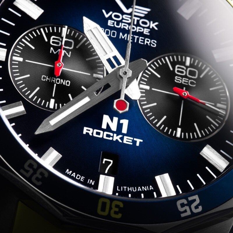 Vostok Europe Rocket N1 6S21-225A708Br 6S21-225A708Br цена и информация | Meeste käekellad | kaup24.ee