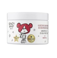 Mask juuste lamineerimiseks vaarika aroomiga Hiskin Crazy Hair, 300 ml hind ja info | Maskid, õlid, seerumid | kaup24.ee