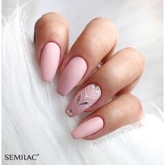 Стойкий гибридный гель лак для ногтей SEMILAC 198 BUSINESS LINE Powder Pink, 7 мл цена и информация | Лаки для ногтей, укрепители для ногтей | kaup24.ee