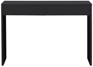 Письменный стол Notio Living, 115x40x78 см, черный цена и информация | Компьютерные, письменные столы | kaup24.ee