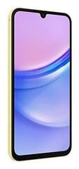 Samsung Galaxy A155F A15 8|256ГБ DS Желтый цвет цена и информация | Мобильные телефоны | kaup24.ee