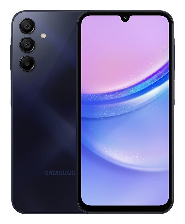 Samsung Galaxy A155F A15 8|256GB DS Blue Black цена и информация | Telefonid | kaup24.ee