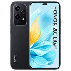 Honor 200 Lite 5G Dual SIM 8+256BG Black цена и информация | Мобильные телефоны | kaup24.ee